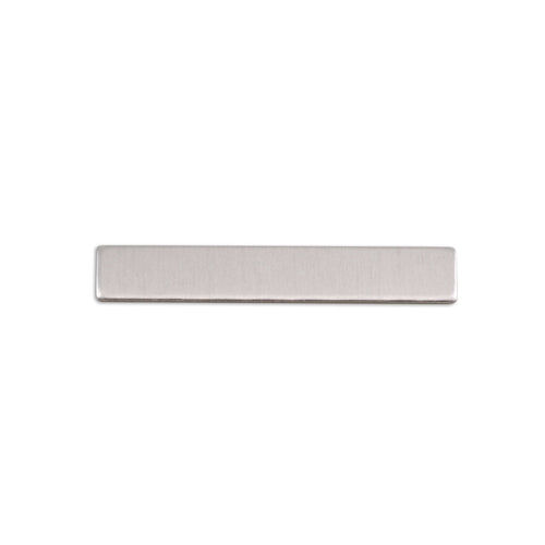 100 Pack 0.5 X 1.5 Rectangle 14GA Aluminum Stamping Blanks Metal Stamping  Blanks 