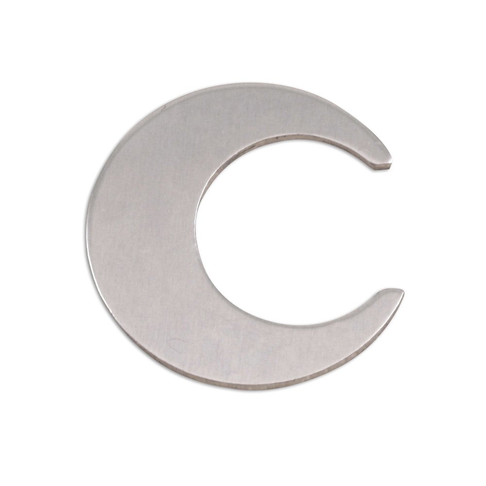 Aluminum Crescent Moon, 25.4mm (1