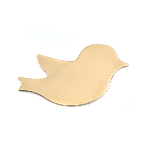 Metal Stamping Blanks Brass Winged Bird Blank, 24g