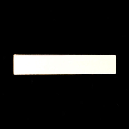 Sterling Silver Rectangle Bar, 30.5mm (1.20") x 5mm (.20"), 24 Gauge