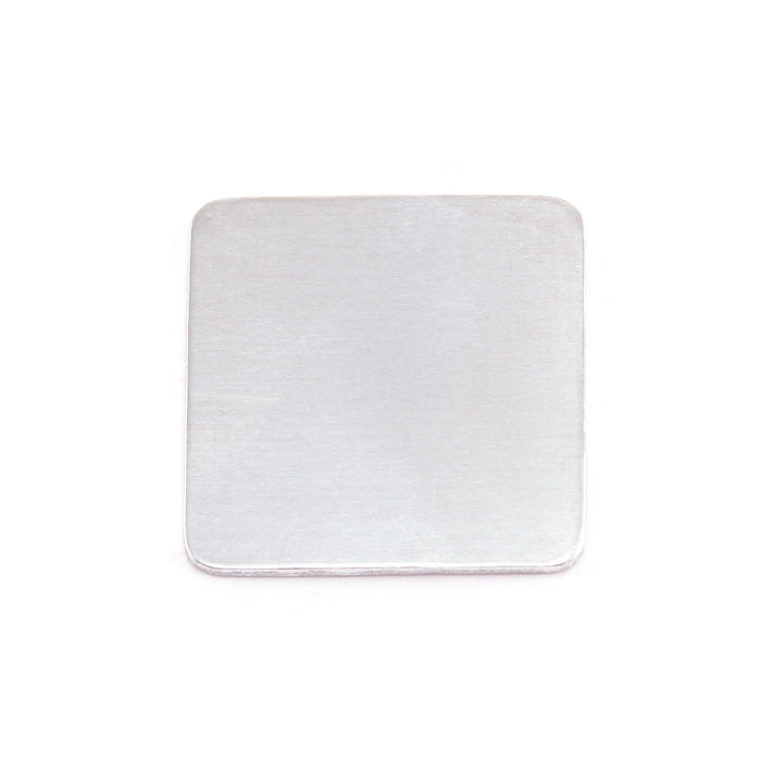 Aluminum Rounded Square, 19mm (.75"), 18g, Pack of 5