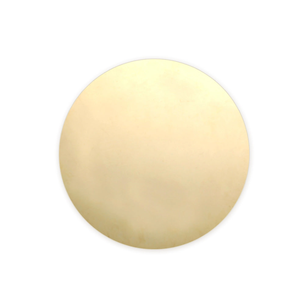 Gold filled outlet disc