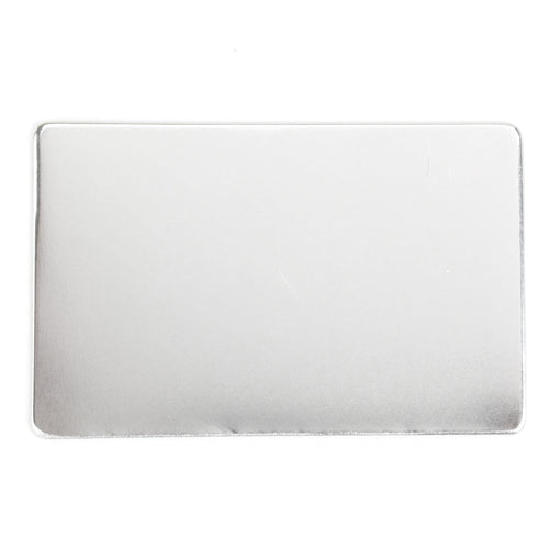 Metal Stamping Blanks Aluminum Wallet Card, 85.5mm (3.36") x 53.8mm (2.12"), 16g