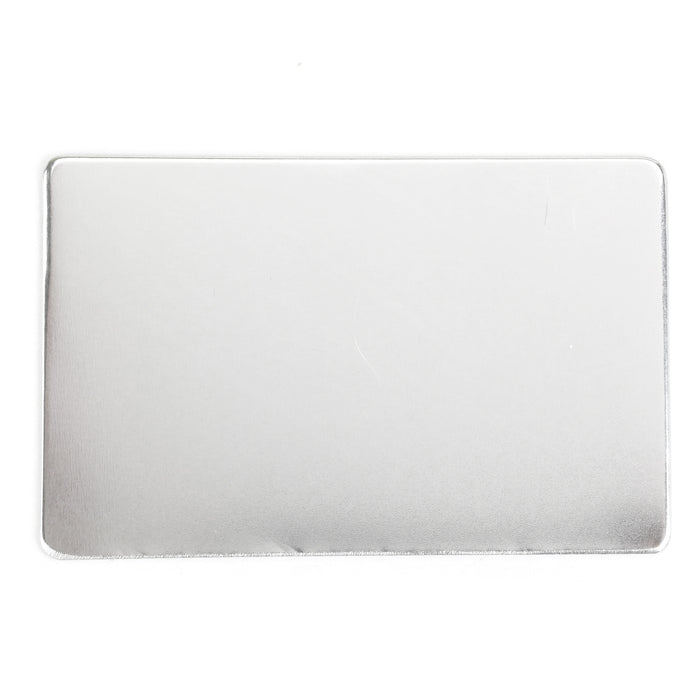 Aluminum Wallet Card, 85.5mm (3.36") x 53.8mm (2.12"), 16 Gauge