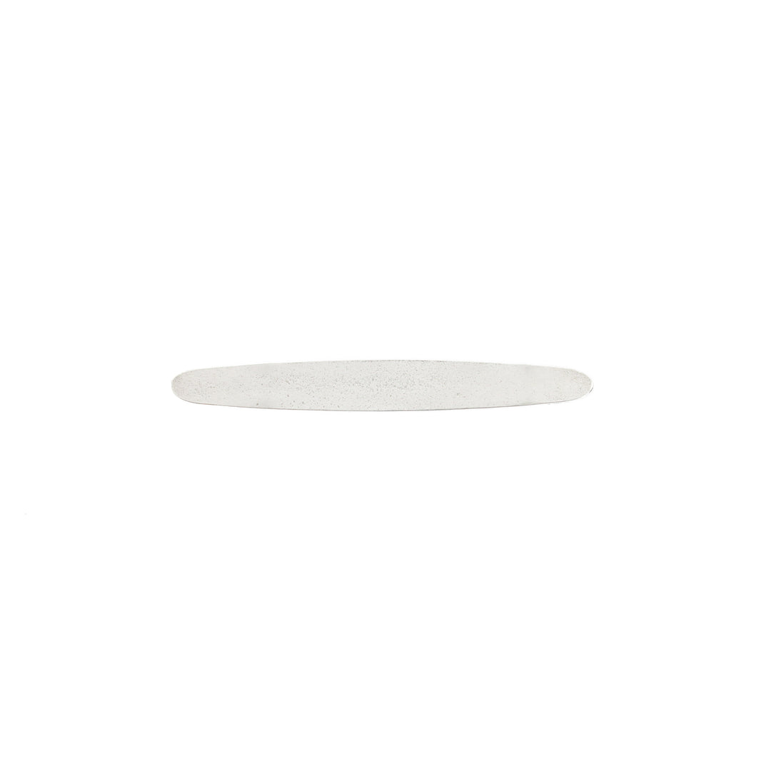 Metal Stamping Blanks Pewter Tapered Flat Ring Blank, 63.5mm (2.5") x 7mm (.28") - SIZE 8.5-10