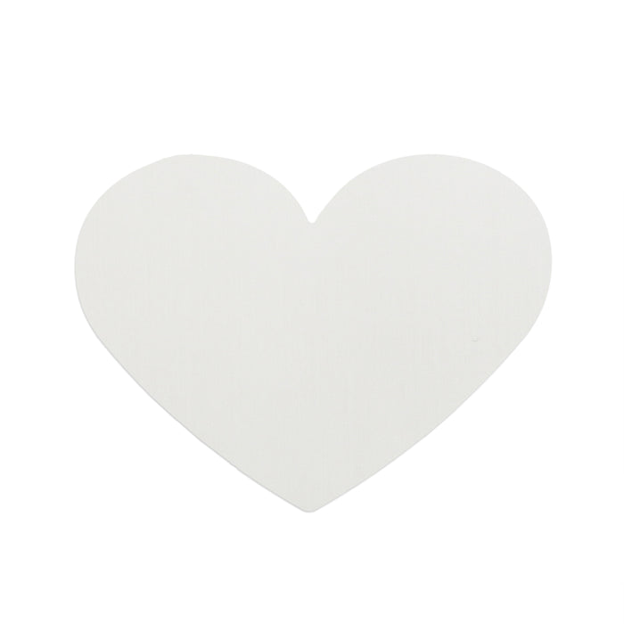 Aluminum Classic Heart, 61mm (2.4") x 53.7mm (2.11"), 18 Gauge
