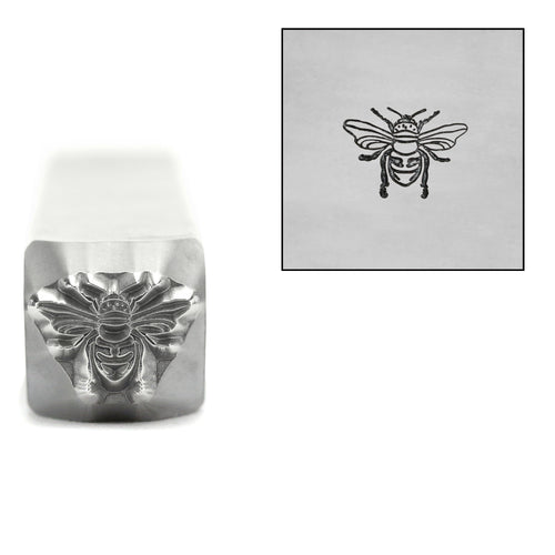 Metal Stamping Tools Bee Metal Design Stamp, 8.5mm, by Stamp Yours