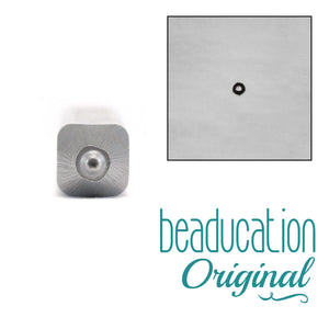 Metal Stamping Tools Degrees Symbol  or Circle Metal Design Stamp 1mm - Beaducation Original