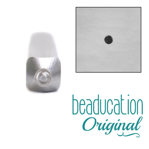 Metal Stamping Tools Solid Circle / Dot Design Stamp, 1.2mm - Beaducation Original