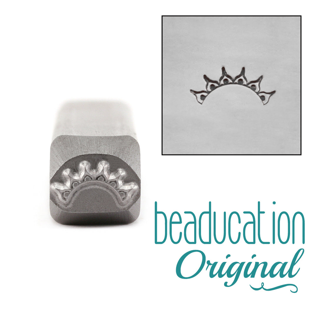 Metal Stamping Tools Indian Curve Metal Design Stamp - Beaducation Original