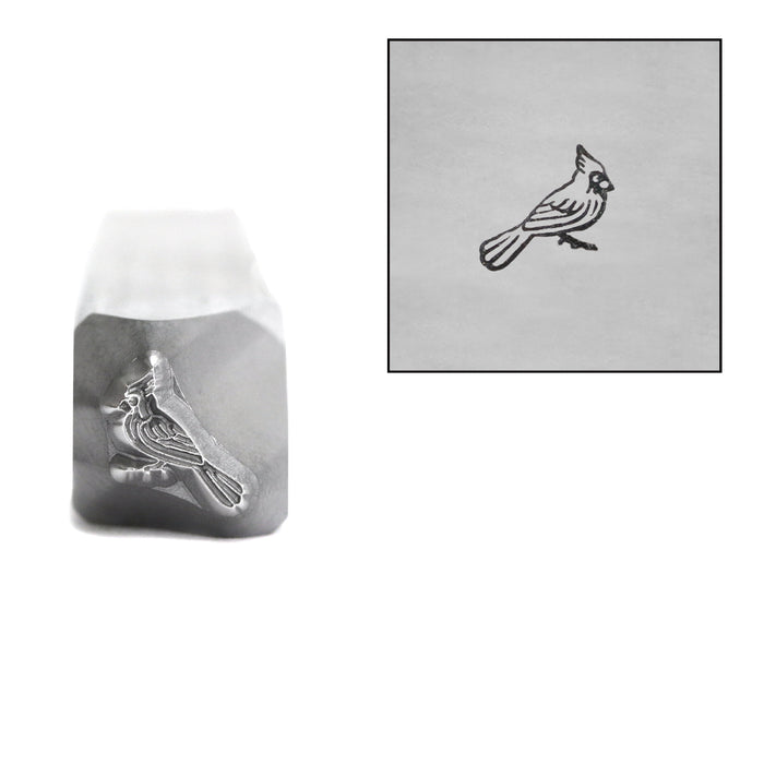 Cardinal Metal Design Stamp, 5.5mm, by Stamp Yours