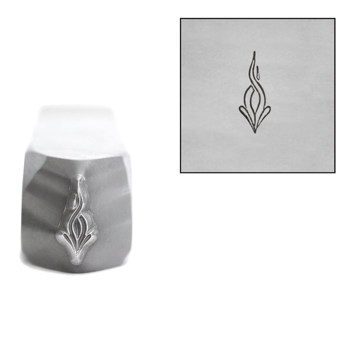 CLOSEOUT Braided Flame Metal Design Stamp, 6.5mm, by Stamp Yours