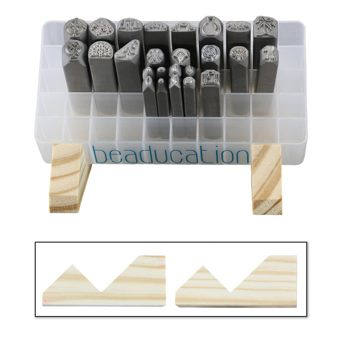 Stand for 50 Hole Stamp Holder - *Wood Part Only