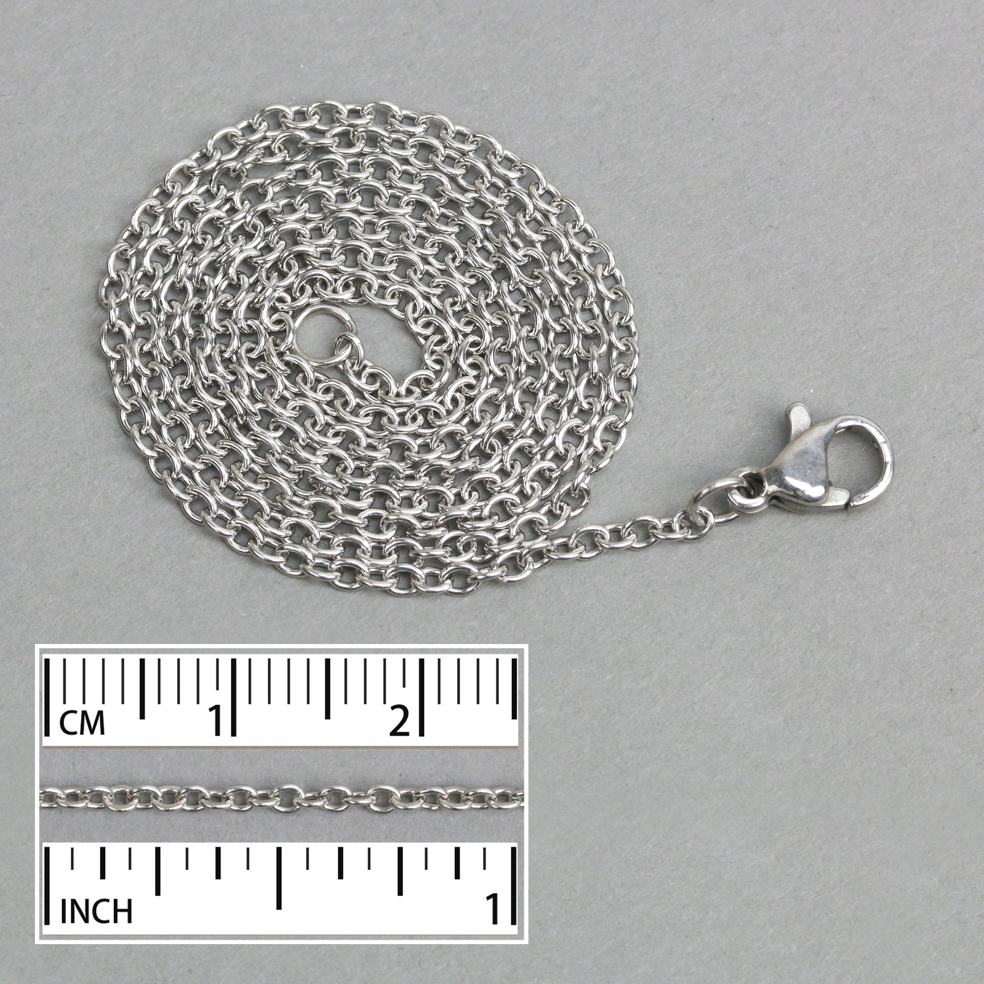 Flat rolo chain sales