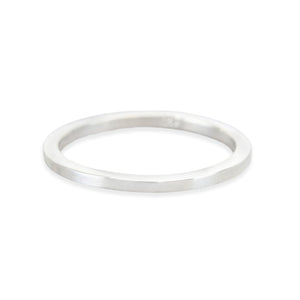 Metal Stamping Blanks Sterling Silver Ring Stamping Blank, 1.5mm Wide, SIZE 9, *PLEASE READ PRODUCT NOTE