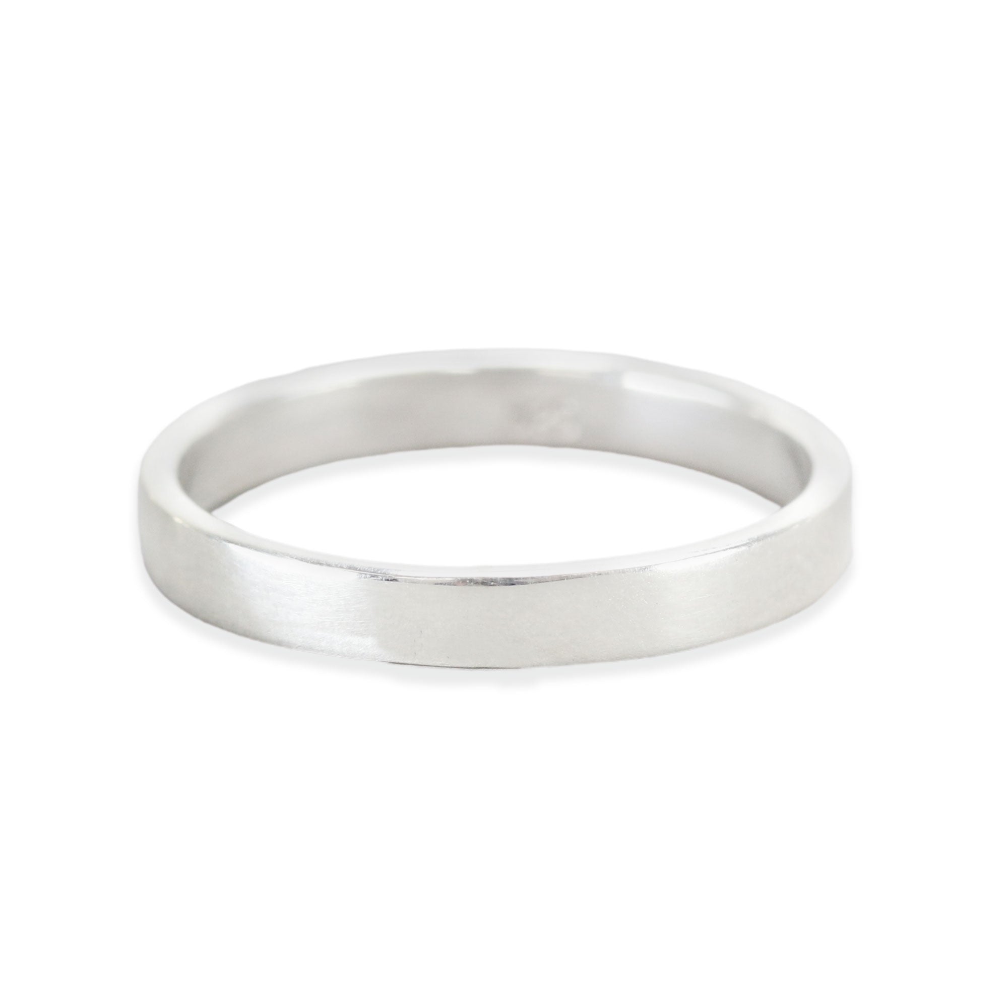 Sterling Silver 925 Blank Ring with Rectangle Base for Stamping and Engraving Size 6Us