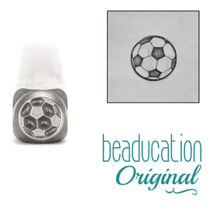 Metal Stamping Tools Soccer Ball Metal Design Stamp - Beaducation Original