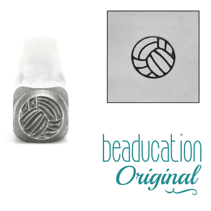 Volleyball Metal Design Stamp - Beaducation Original