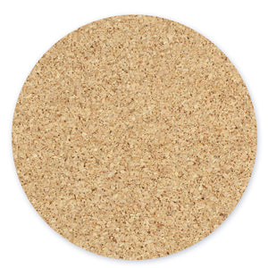 Metal Stamping Blanks Cork Pad with Sticky Backing for 4" Aluminum Circle Coaster