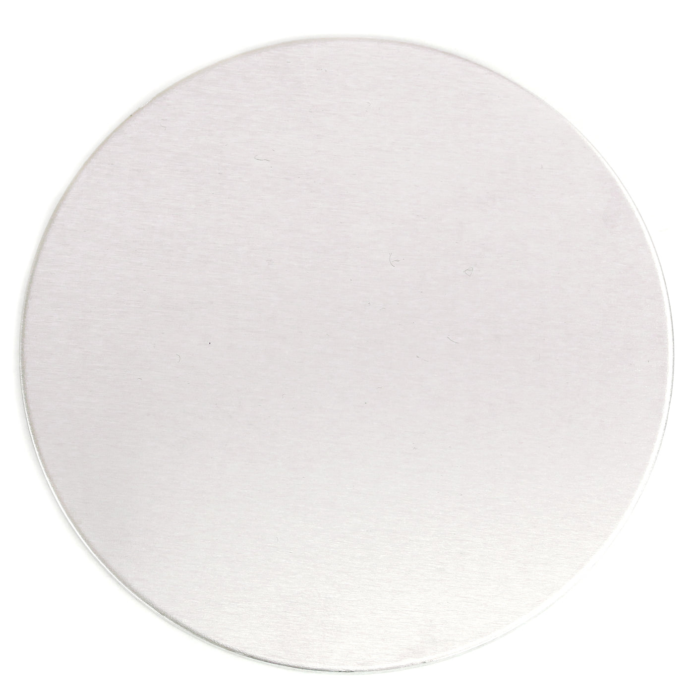 Metal Stamping Blanks, 1 Inch round with Hole Aluminum 0.02 Inch Thickness  Blank