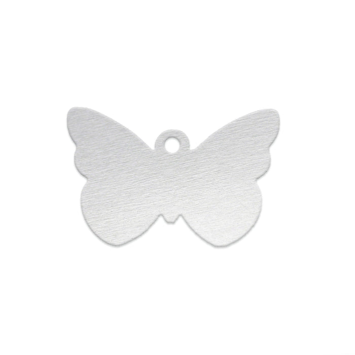 Aluminum Butterfly with Hole, 18 Gauge, Pack of 5