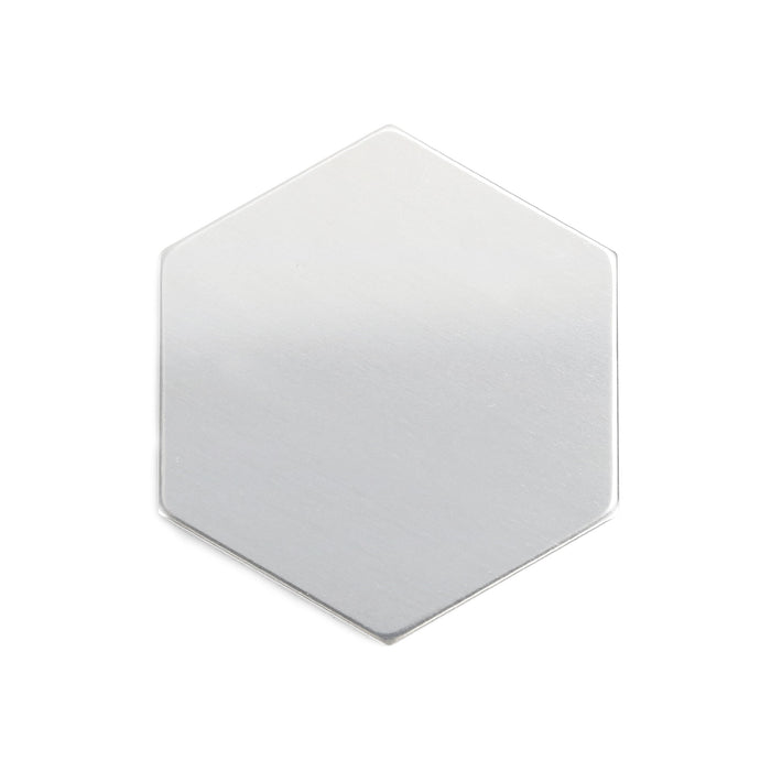 Aluminum Hexagon 29.5mm (1.16"), 18 Gauge, Pack of 5