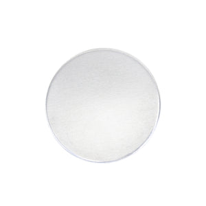 Metal Stamping Blanks Aluminum Round, Disc, Circle, 22mm (.87"), 18g, Pack of 5