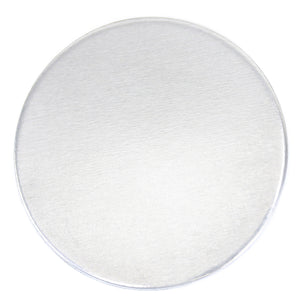 Metal Stamping Blanks Aluminum Round, Disc, Circle, 48.5mm (1.91"), 18g