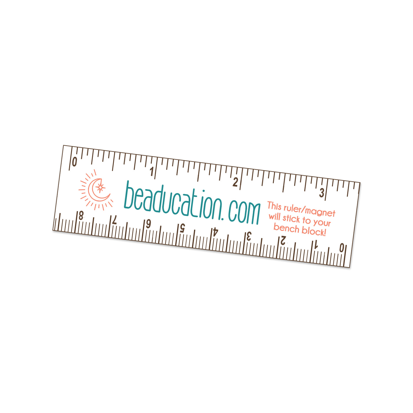 Magnetic Ruler, 3.25 (82mm) – Beaducation