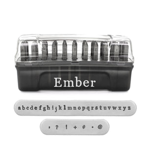ImpressArt Ember Signature Plus Lowercase Letter Stamp Set, 2.5mm