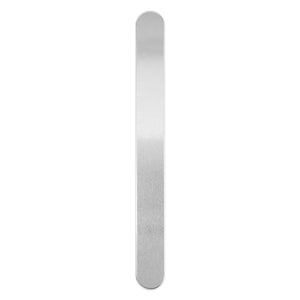 Metal Stamping Blanks Aluminum Bracelet Blank, 152mm (6") x 16mm (.63"), 14 Gauge, Pack of 4
