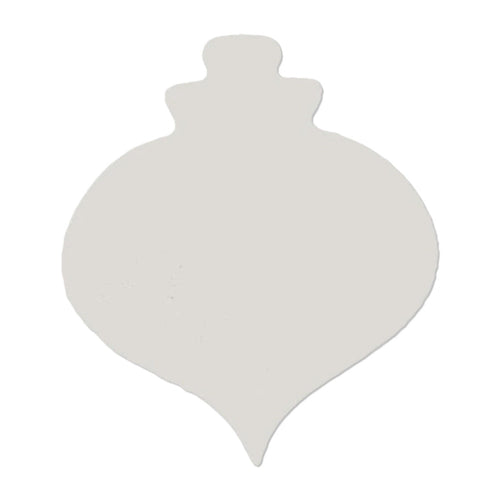 Aluminum Holiday Ornament Bulb, 64.3mm (2.5") x 55.6mm (2.2"), 18 Gauge