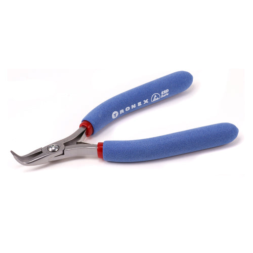 Jewelry Making Tools Tronex Bent Nose Plier - Long Handle #751