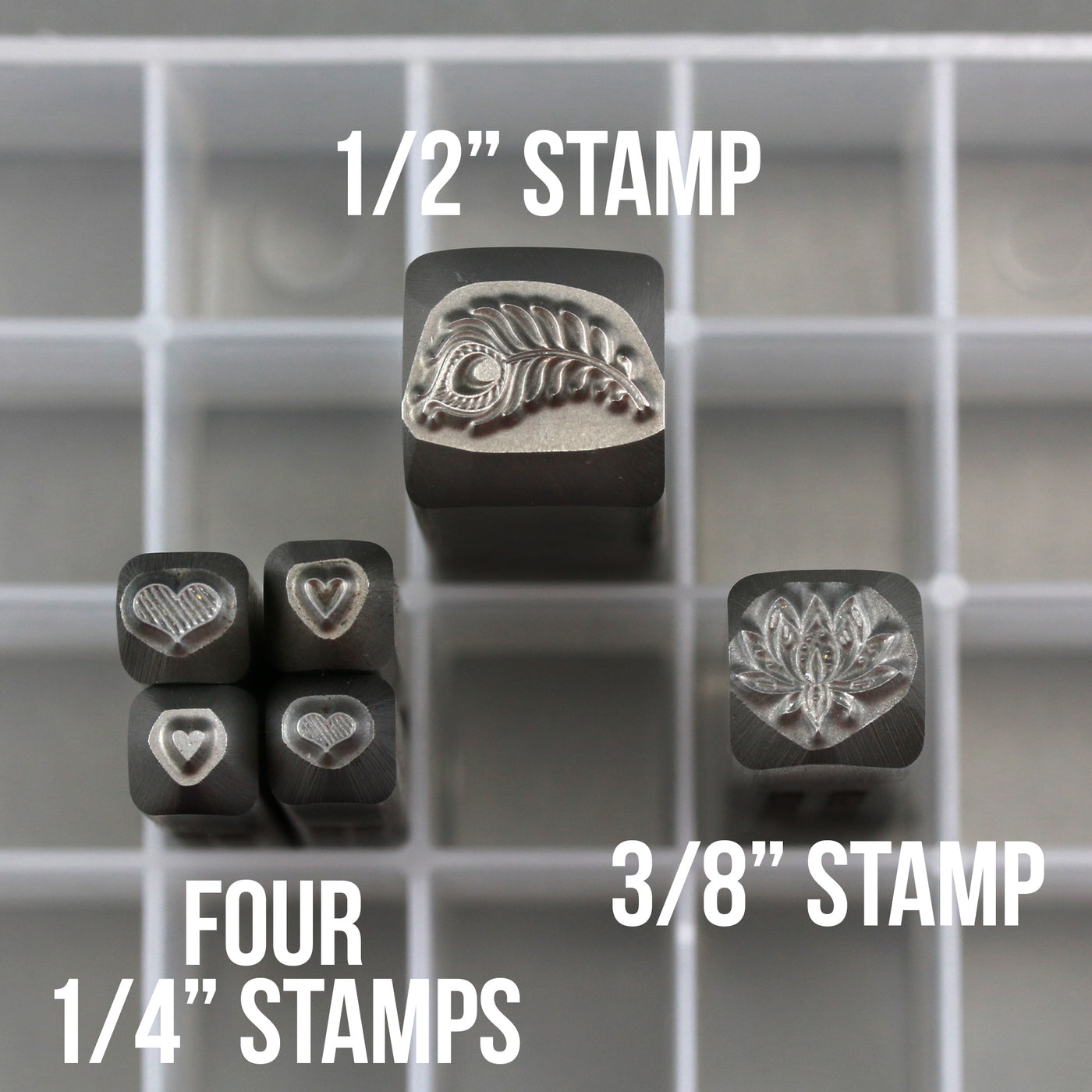 Design Stamp Holder, 12mm Holes, 50 Holes – Beaducation