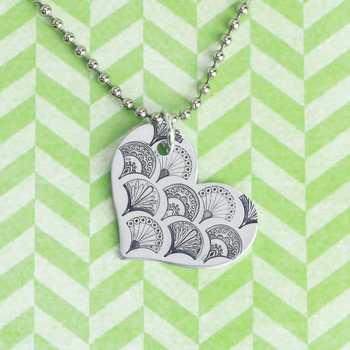 Fan 3, Fountain Metal Design Stamp - Beaducation Original