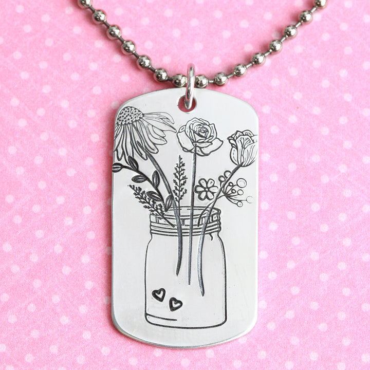 Echinacea Flower Metal Design Stamp, 10.5mm - Beaducation Original