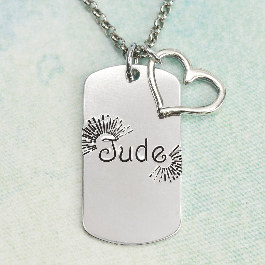 Vintage Sunrise Metal Design Stamp, 11mm - Beaducation Original