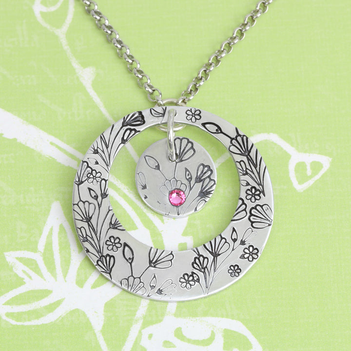 Daisy Flower Face 2.5mm Metal Design Stamp - Beaducation Original