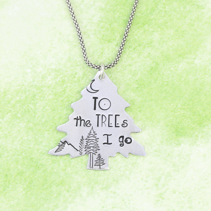 Redwood Tree Metal Design Stamp, 16.5mm - Beaducation Original