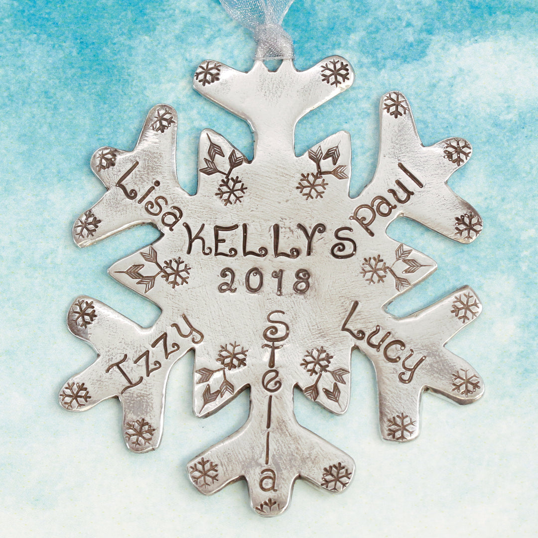Simple Snowflakes Metal Design Stamps, 3mm and 4mm - Beaducation Original