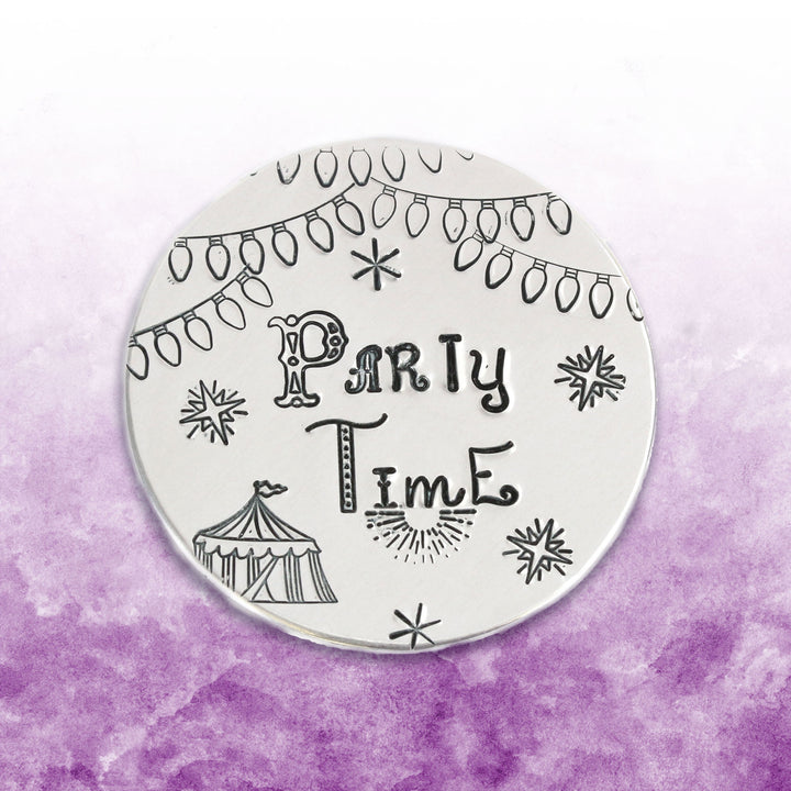 String of Lights Metal Design Stamp, 17mm - Beaducation Original