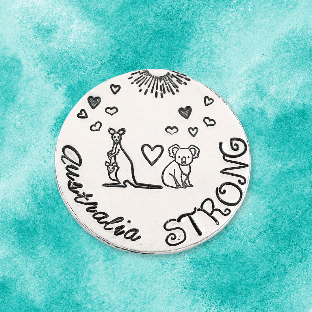 Tall Heart Metal Design Stamp 3.5mm - Beaducation Original