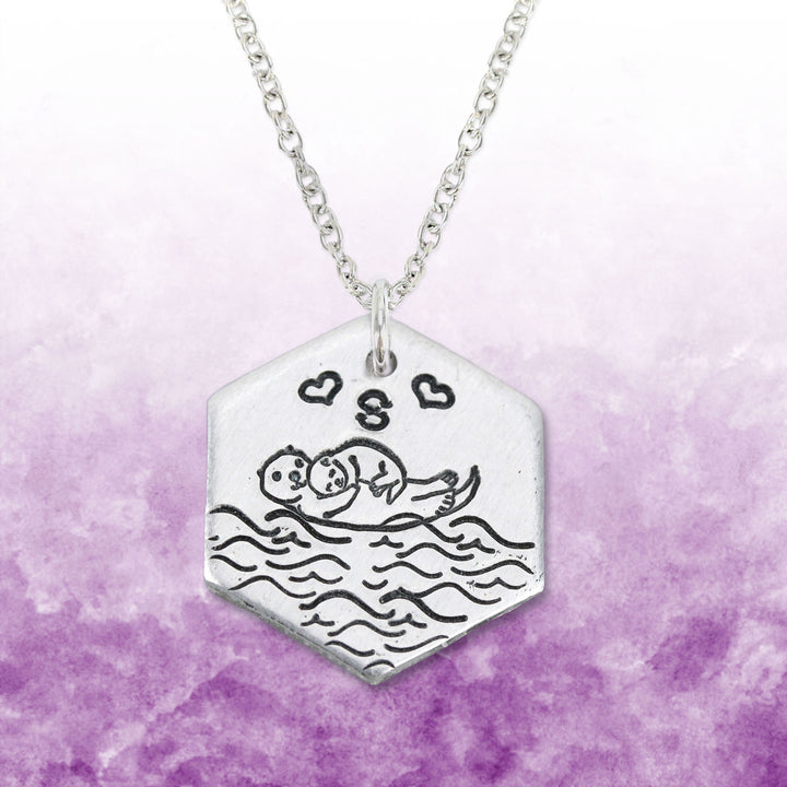 Simple Waves, Water, Metal Design Stamp, 8mm - Beaducation Original