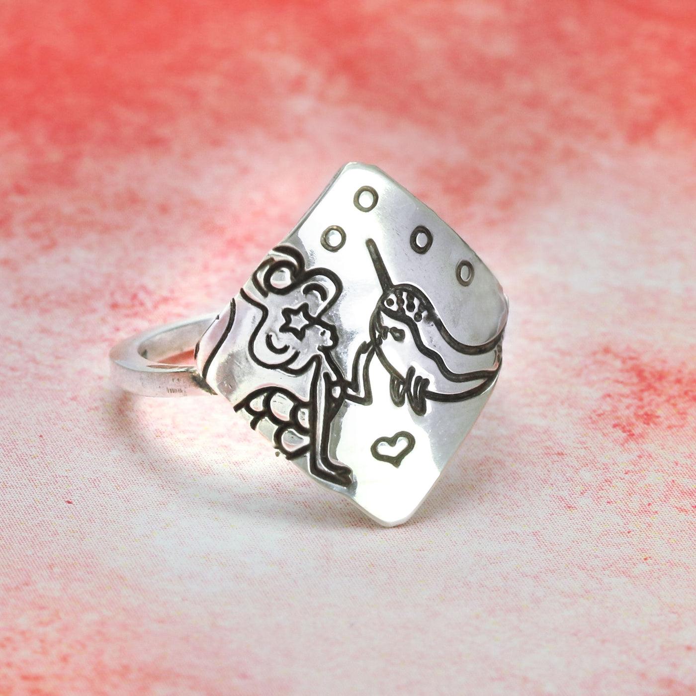 Sterling Silver Friendship Knot Ring By Holly Blake | notonthehighstreet.com