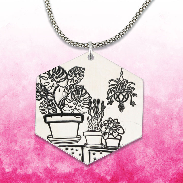 Monstera Plant Leaf Set Metal Design Stamps, 5mm and 8mm - Beaducation Original