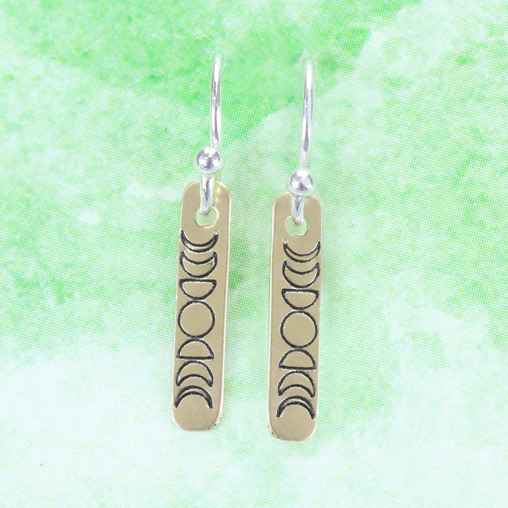 Moon Phases Metal Design Stamp, 11.2mm - Beaducation Original