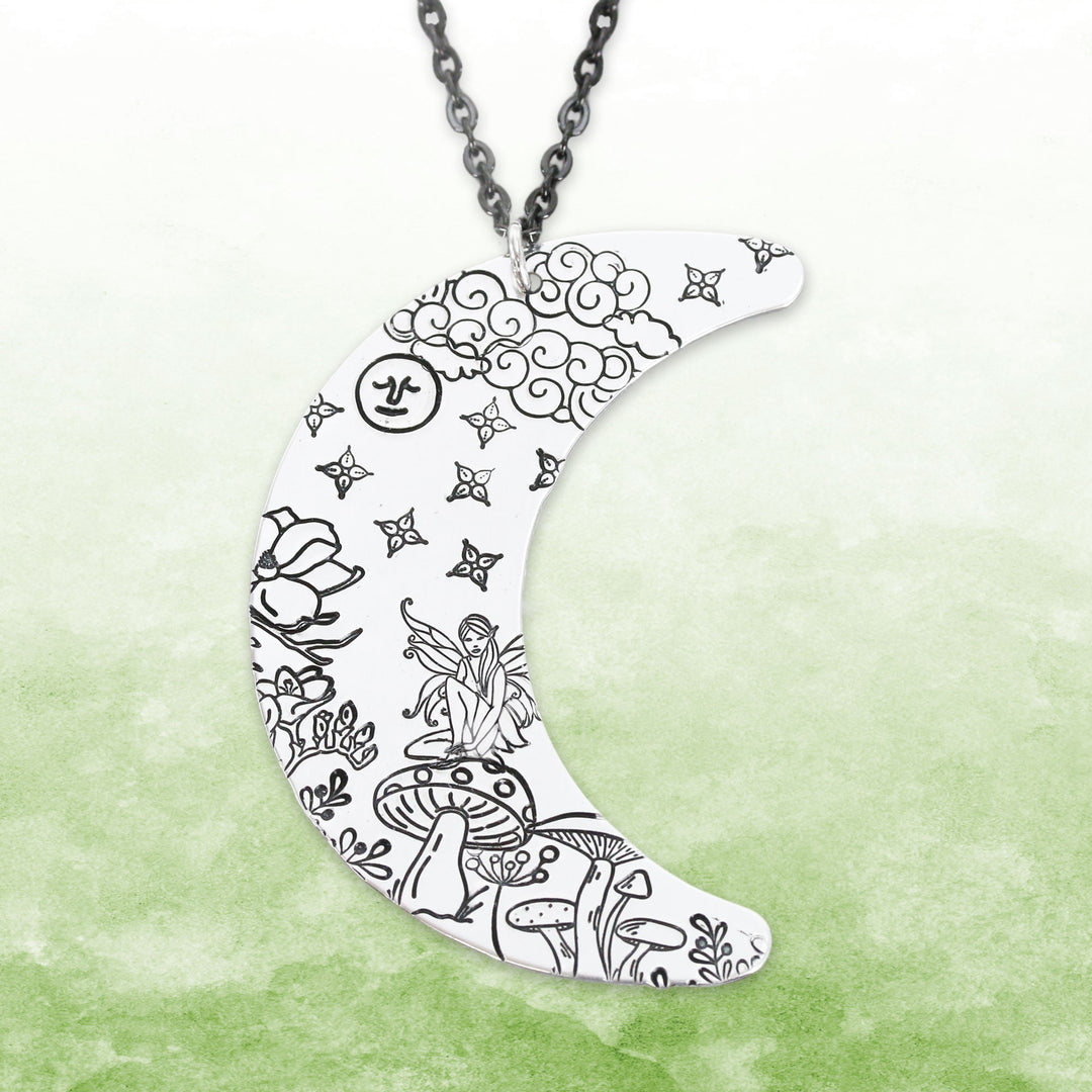 Berry Branch / Mistletoe Metal Design Stamp, 10mm - Beaducation Original