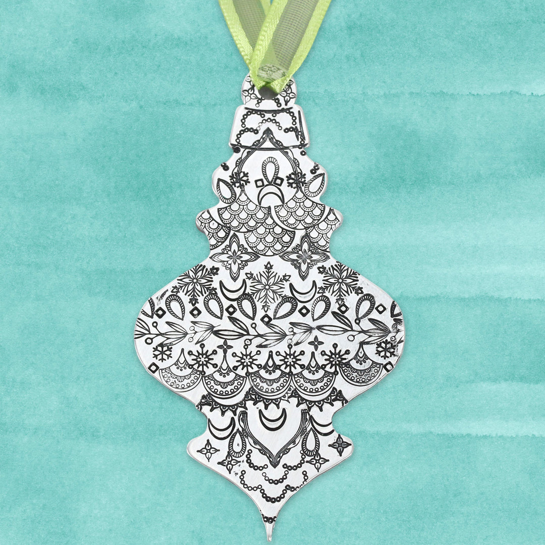 Modern Snowflake Metal Design Stamp, 5mm - Beaducation Original 5mm