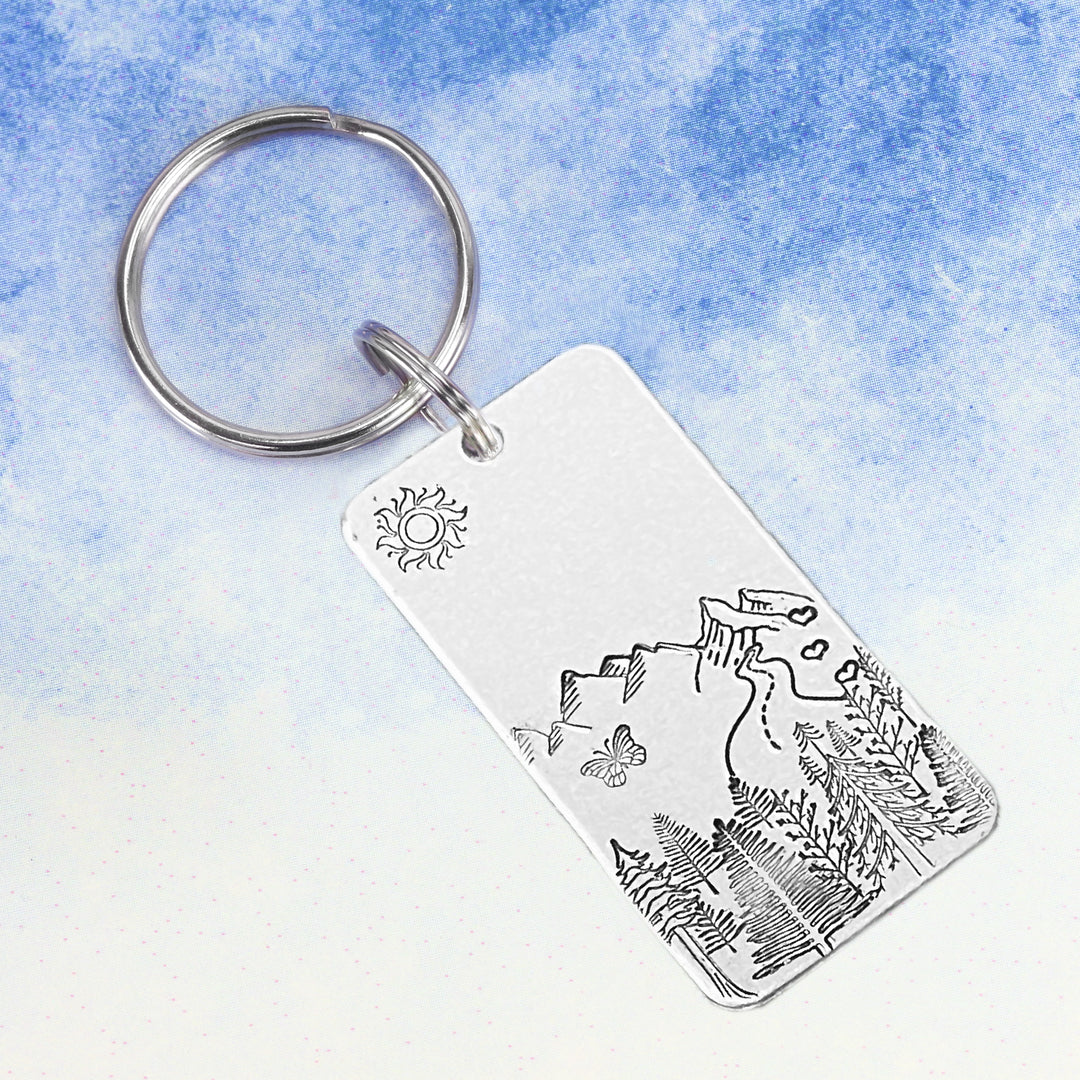 Curvy, Winding Road Metal Design Stamp, 10mm - Beaducation Original
