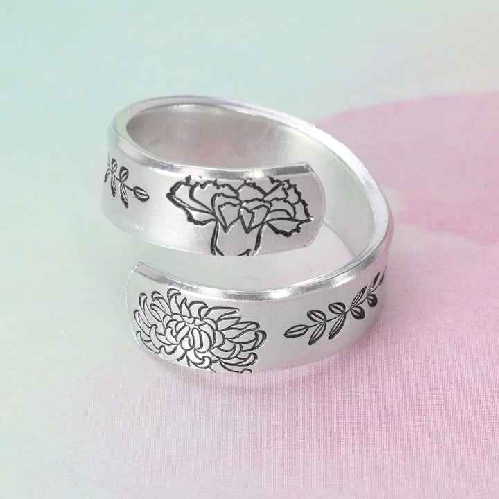 Daisy Metal Design Stamp, April Birth Month Flower, 11mm - Beaducation Original